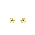 Dream FRIVOLE  FLOWER MALACHITE EARRINGS