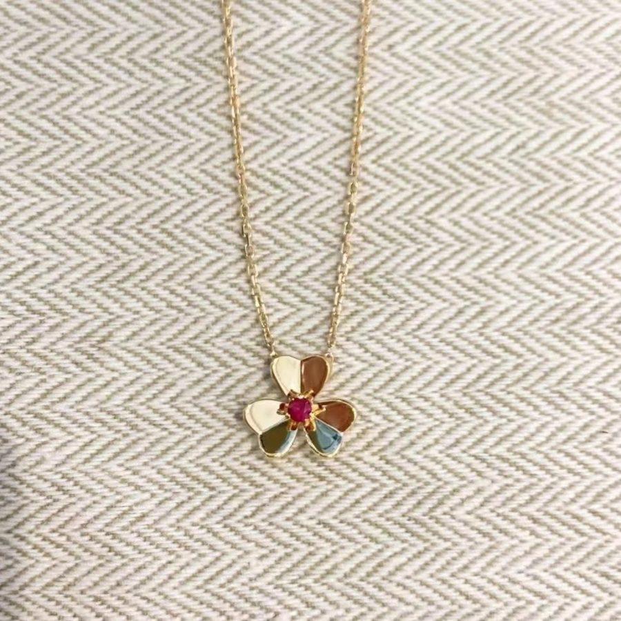 Dream FRIVOLE GOLD FLOWER NECKLACE