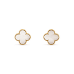 Dream CLOVER MINI GOLD EARRINGS