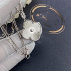 Dream CLOVER 25MM SILVER BIG CLOVER NECKLACE