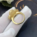 Dream CLOVER WHITE MOP RING