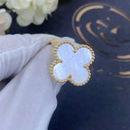 Dream CLOVER WHITE MOP RING