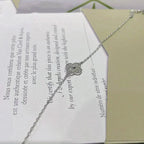 Dream CLOVER  SINGLE FLOWER BRACELET SILVER