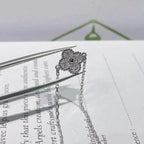 Dream CLOVER  SINGLE FLOWER BRACELET SILVER