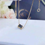 Dream CLOVER ONYX SINGLE FLOWER BRACELET