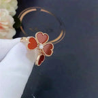 Dream SWEET CLOVER CARNELIAN RING