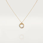 Dream TRINITY-HALSKETTE SILBER GOLD ROSÉGOLD DIAMANTEN