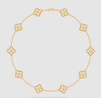 [Dream ]CLOVER 10 MOTIVE VOLLDIAMANT-HALSKETTE