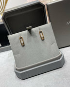 [Dream]MOVE UNO SMALL 1 DIAMOND EARRINGS