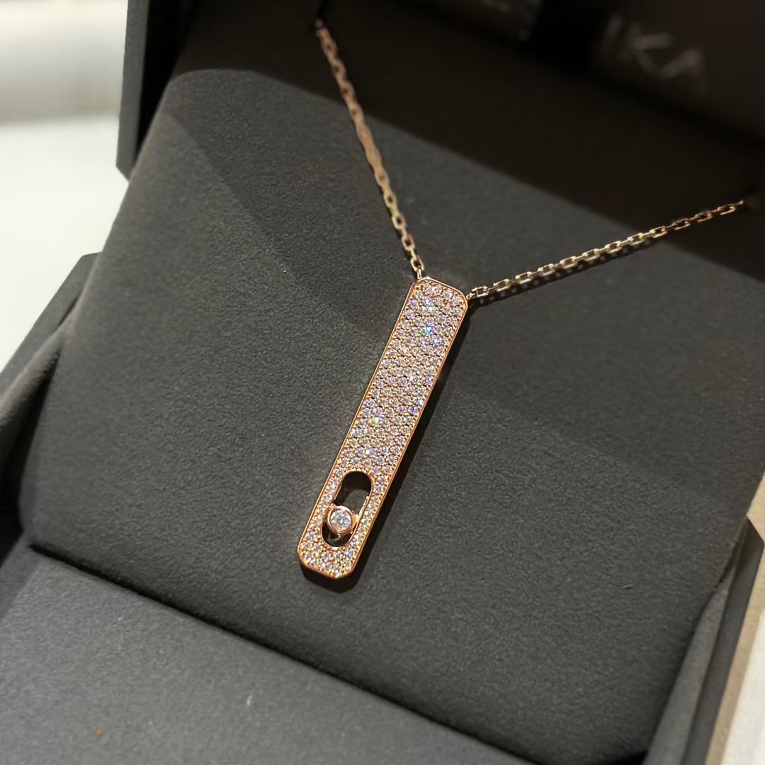 [Dream]MY FIRST DIAMOND PAVED NECKLACE