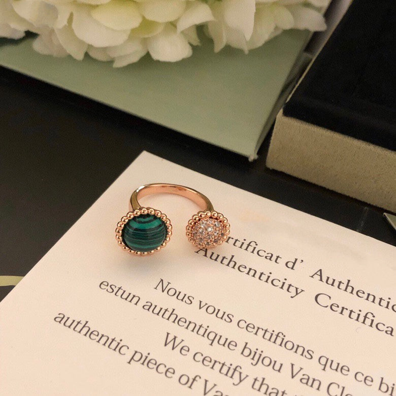 Dream PERLEE COULEURS DIAMOND ROSE GOLD BETWEEN THE FINGER RING