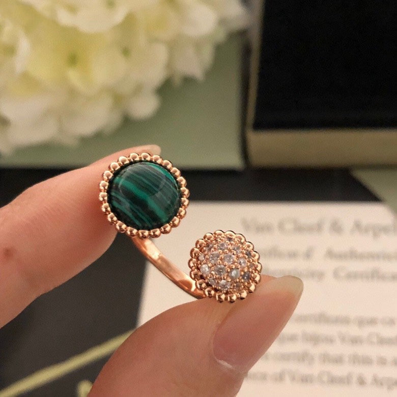 Dream PERLEE COULEURS DIAMOND ROSE GOLD BETWEEN THE FINGER RING