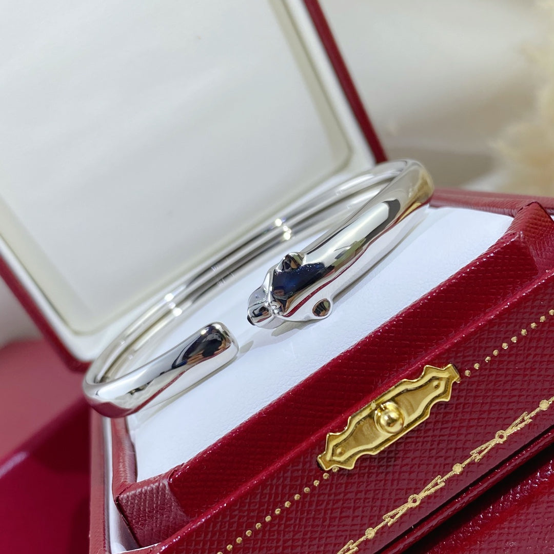 Dream PANTHERE SILVER OPEN BRACELET