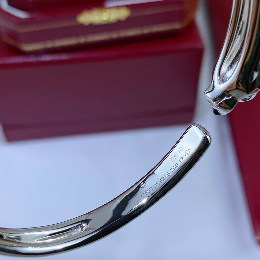Dream PANTHERE SILVER OPEN BRACELET