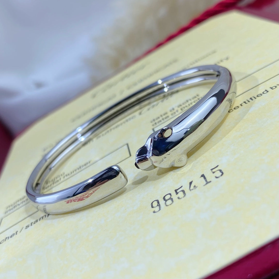 Dream PANTHERE SILVER OPEN BRACELET