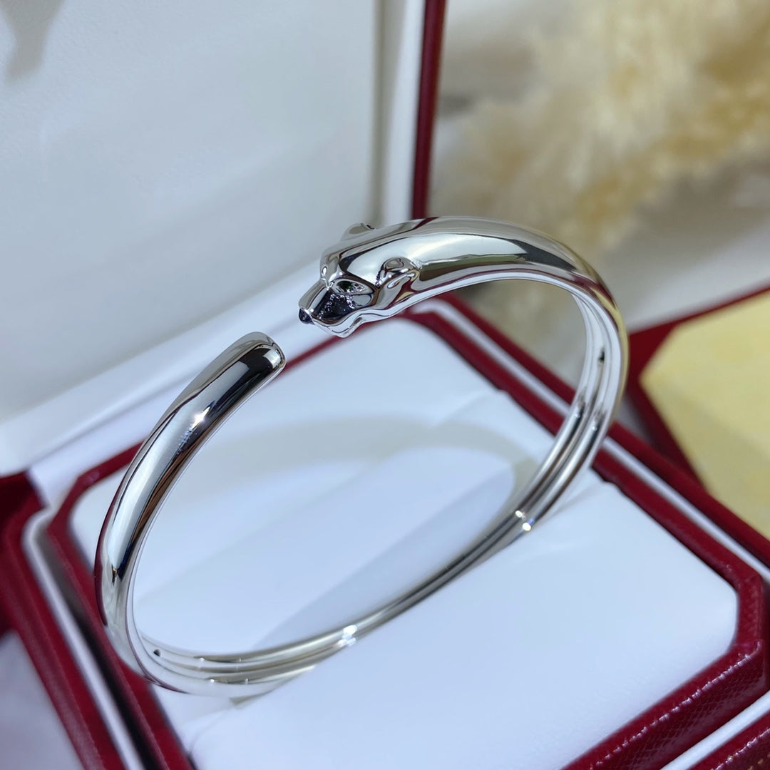 Dream PANTHERE SILVER OPEN BRACELET