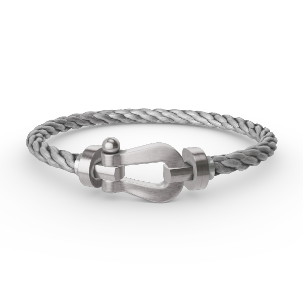 Dream FORCE LARGE HORSESHOE NO DIAMOND BRACELET SILVER