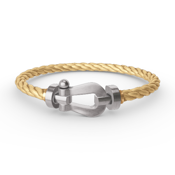 Dream FORCE LARGE HORSESHOE NO DIAMOND BRACELET SILVER