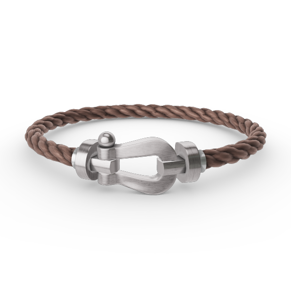 Dream FORCE LARGE HORSESHOE NO DIAMOND BRACELET SILVER