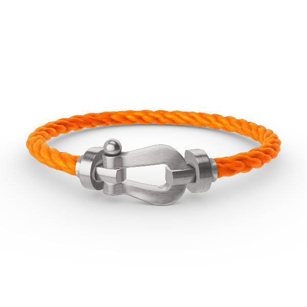 Dream FORCE LARGE HORSESHOE NO DIAMOND BRACELET SILVER