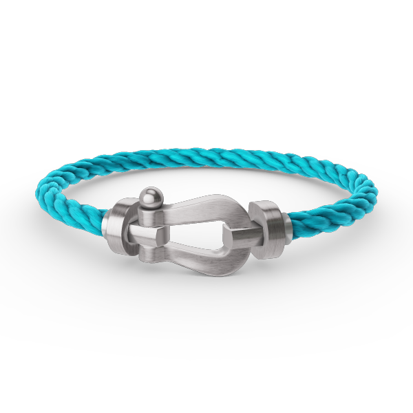 Dream FORCE LARGE HORSESHOE NO DIAMOND BRACELET SILVER