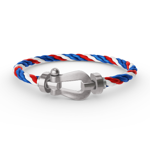 Dream FORCE LARGE HORSESHOE NO DIAMOND BRACELET SILVER