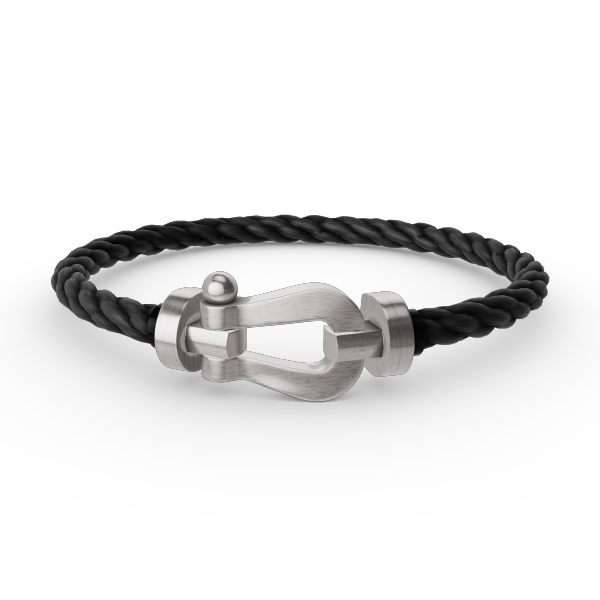 Dream FORCE LARGE HORSESHOE NO DIAMOND BRACELET SILVER