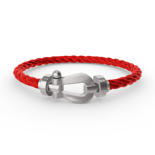 Dream FORCE LARGE HORSESHOE NO DIAMOND BRACELET SILVER