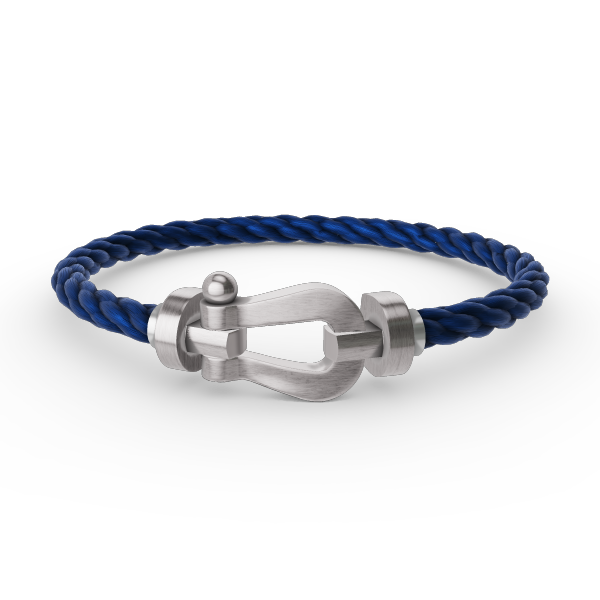 Dream FORCE LARGE HORSESHOE NO DIAMOND BRACELET SILVER