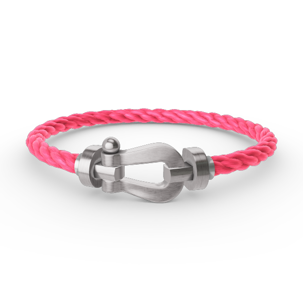Dream FORCE LARGE HORSESHOE NO DIAMOND BRACELET SILVER