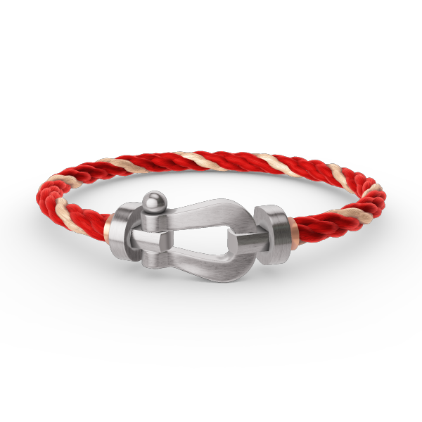 Dream FORCE LARGE HORSESHOE NO DIAMOND BRACELET SILVER