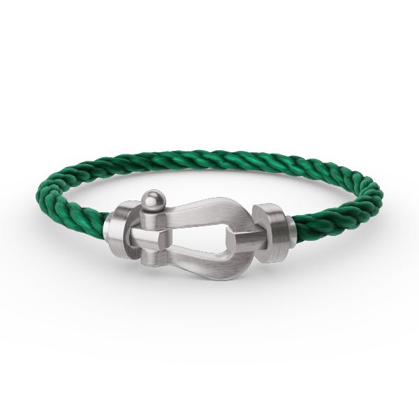 Dream FORCE LARGE HORSESHOE NO DIAMOND BRACELET SILVER