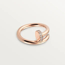Dream JUSTE RING 2.65MM PINK GOLD DIAMOND