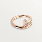 Dream JUSTE RING 2.65MM PINK GOLD DIAMOND