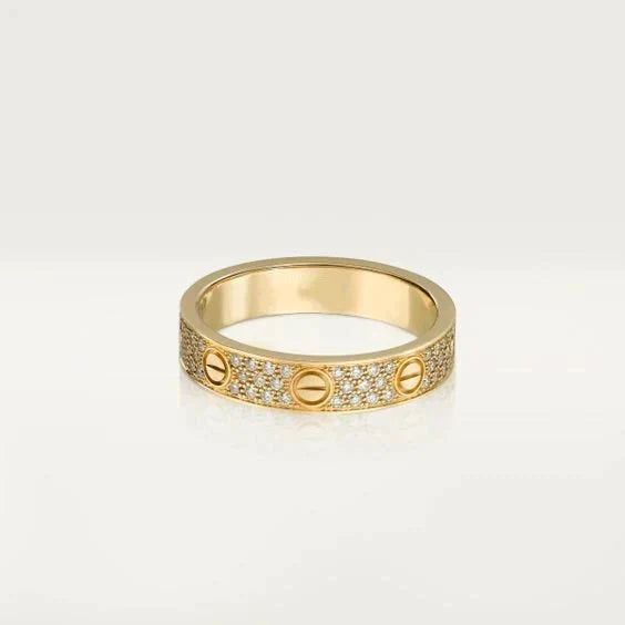 Dream LOVE リング 3.6MM ダイヤモンドパヴェ