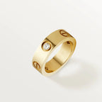 Dream LOVE RING 5,5 MM 3 DIAMANTEN ROSÉGOLD