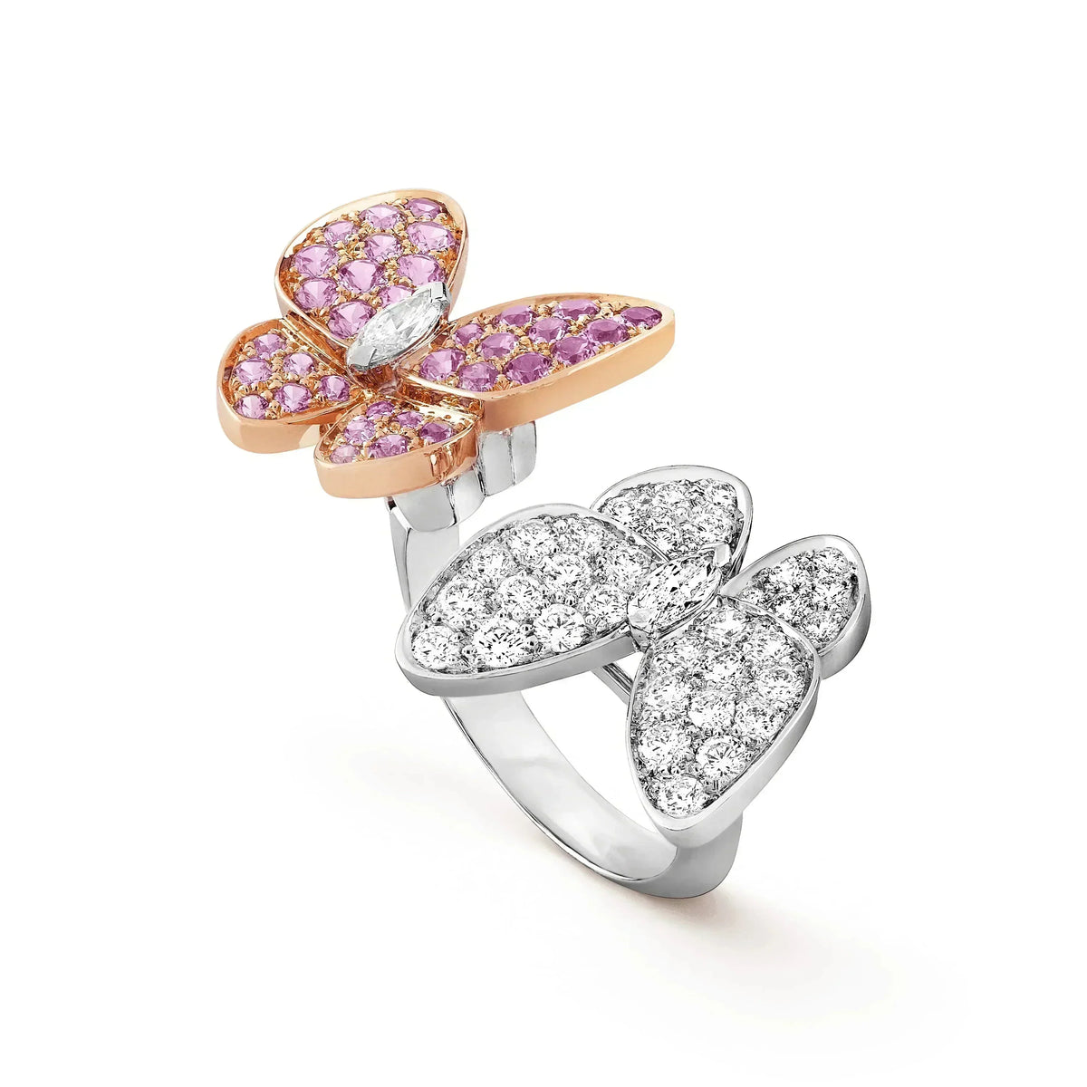 Dream TWIN BUTTERFLY DIAMOND RING